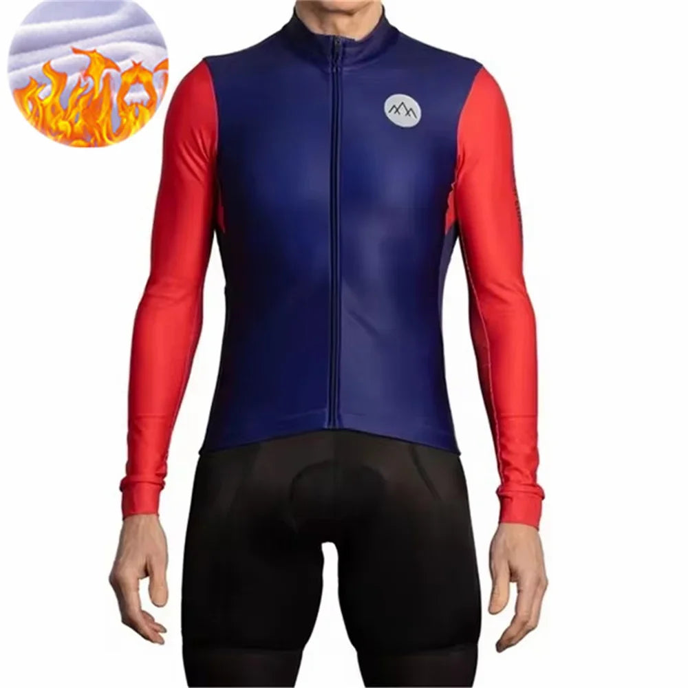 Winter Jacket Thermal Fleece Cycling Jacket