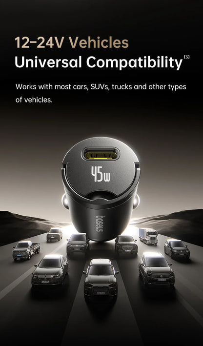 Baseus 45W Mini Car Charger