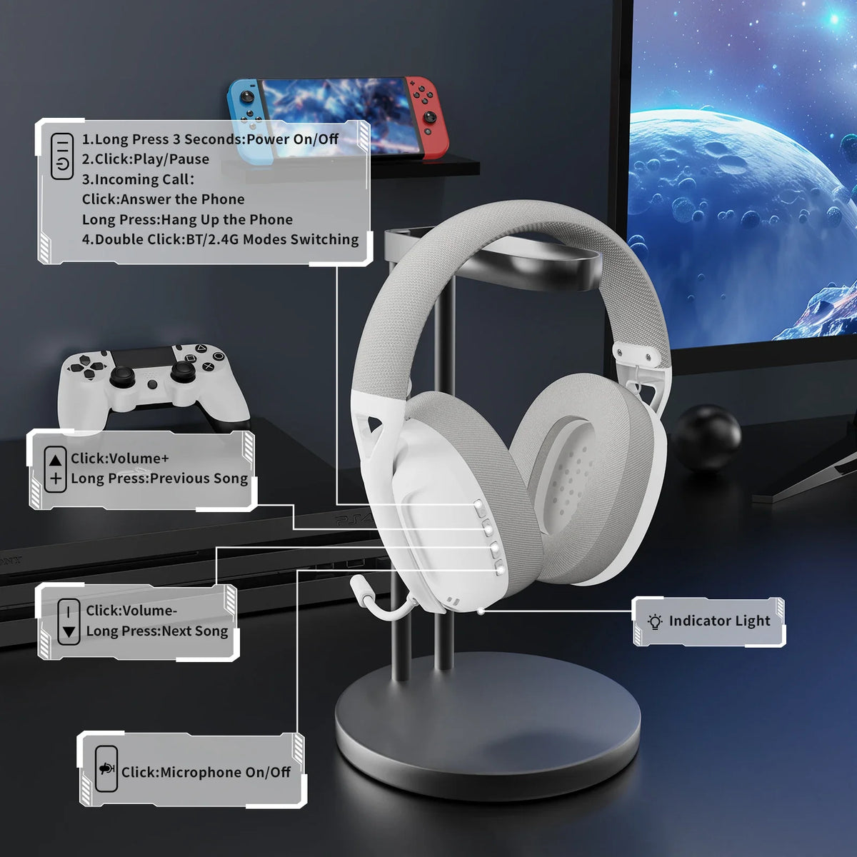 SHARK L80 Gaming Headset