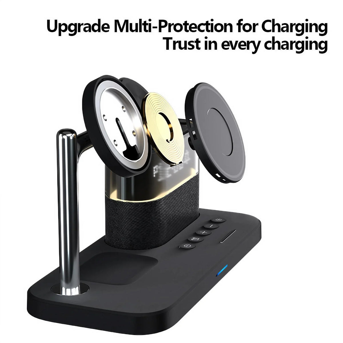 Magnetic Wireless Charger – Fast Charging Phone Stand