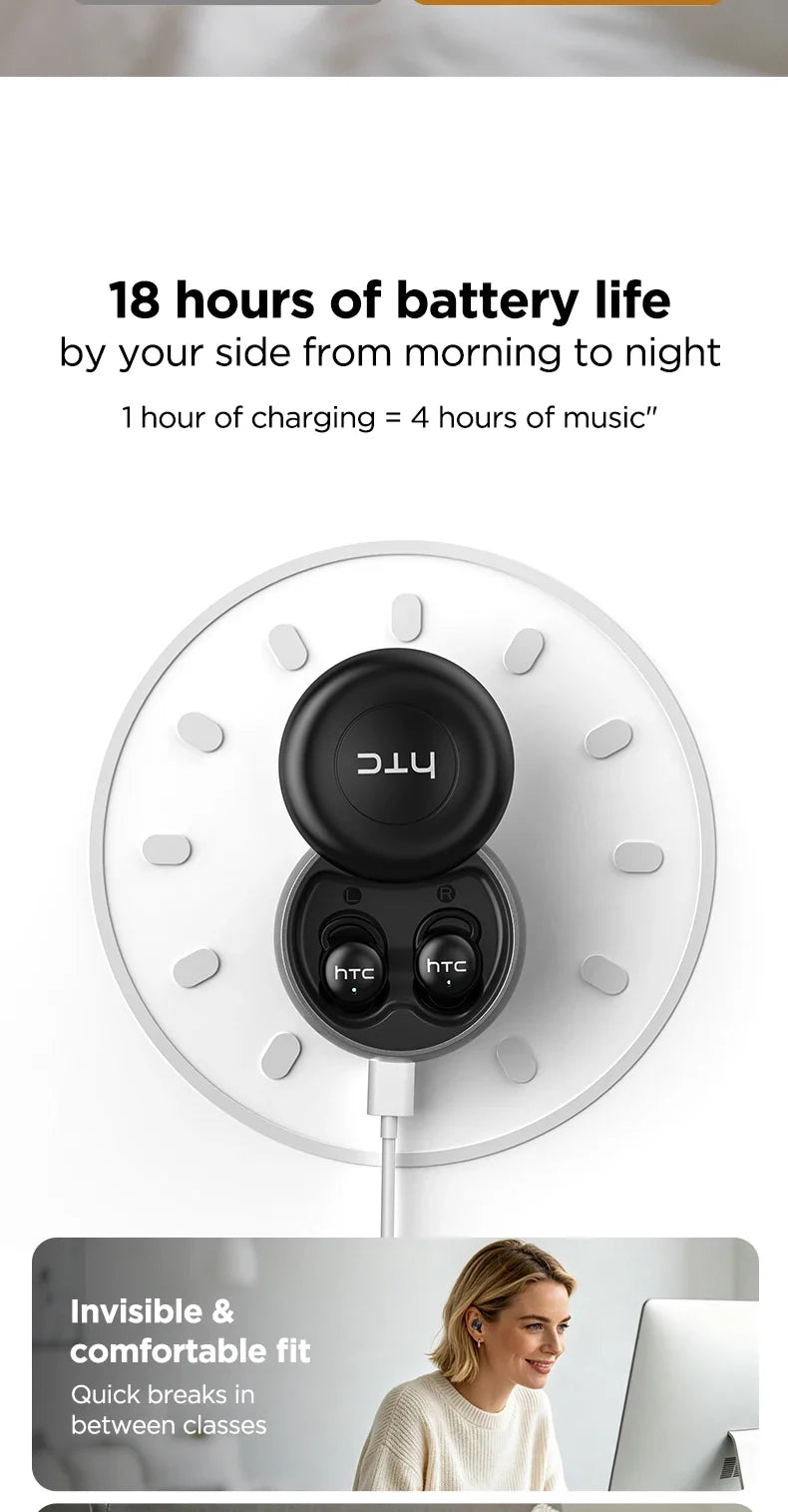 HTC NE91 Wireless Bluetooth Earbuds