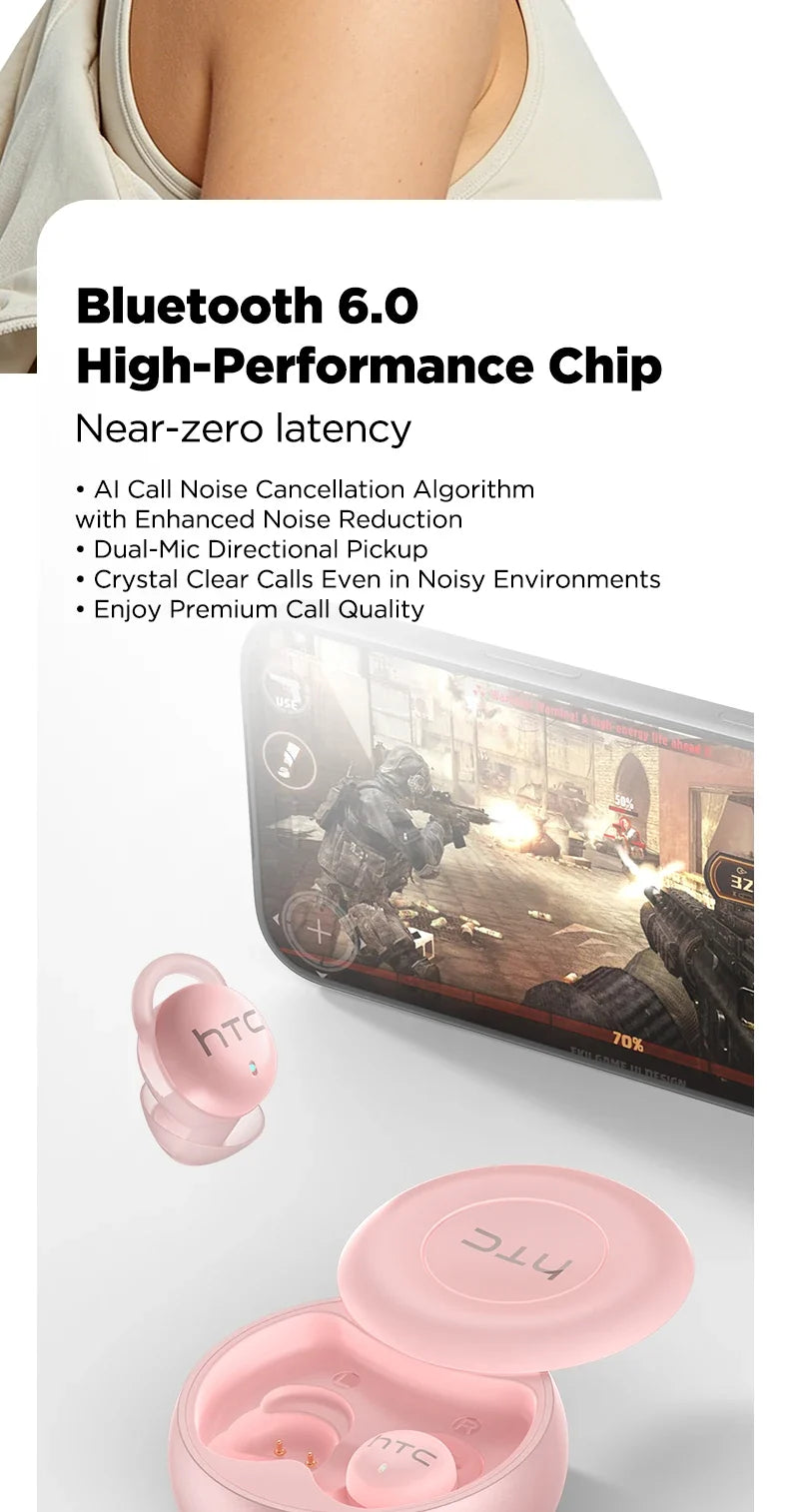 HTC NE91 Wireless Bluetooth Earbuds
