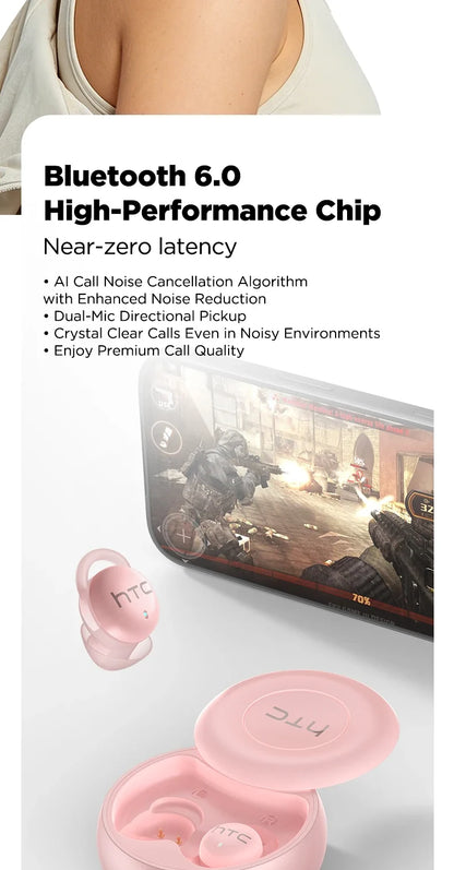 HTC NE91 Wireless Bluetooth Earbuds