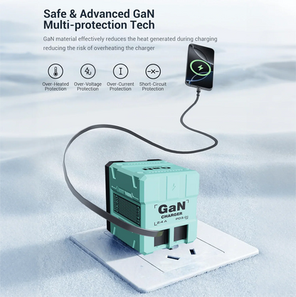 GaN 45W Fast Wall Charger