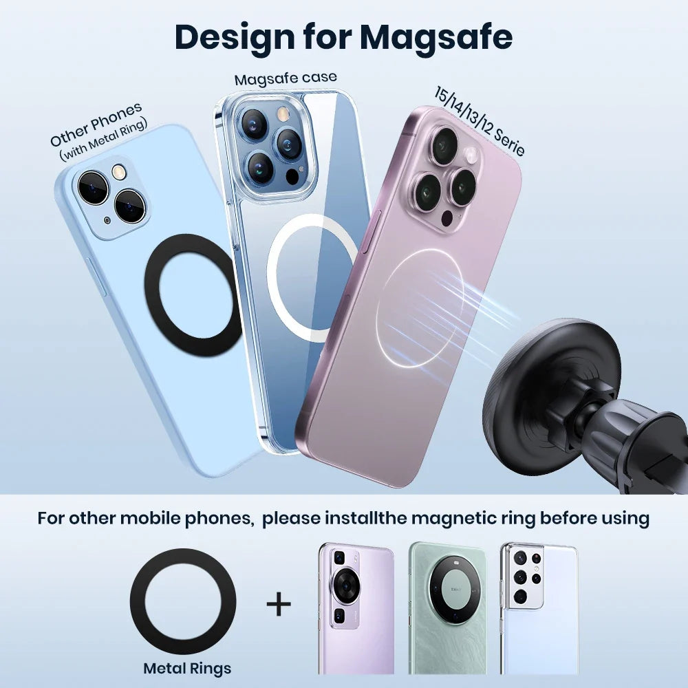 TOPK Magnetic Car Phone Holder Air Vent Car