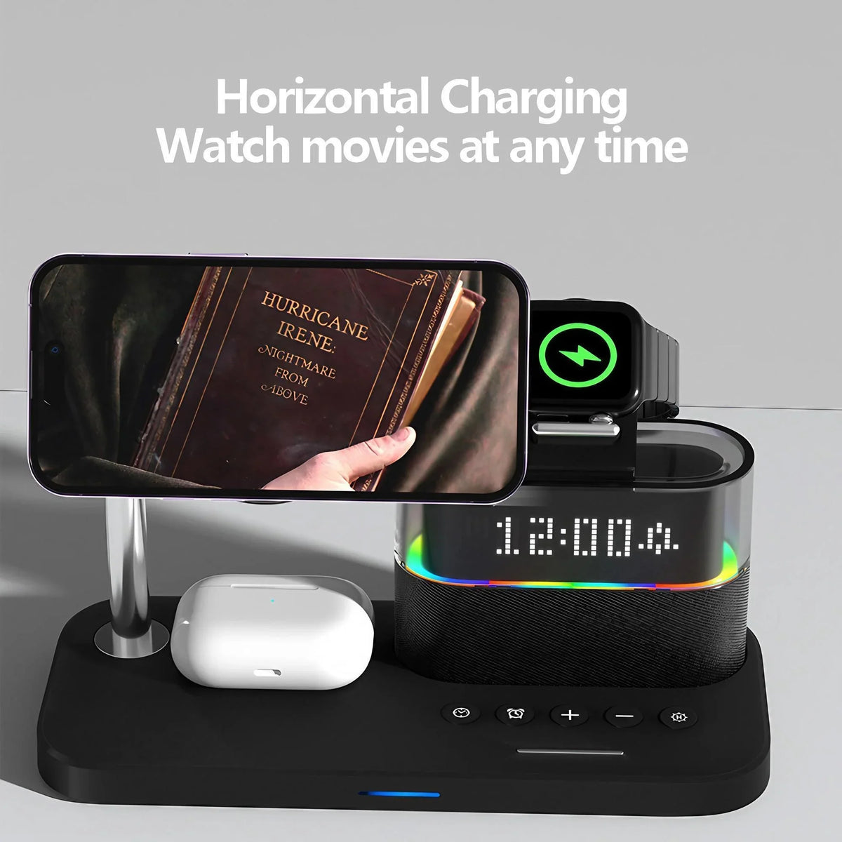 Magnetic Wireless Charger – Fast Charging Phone Stand
