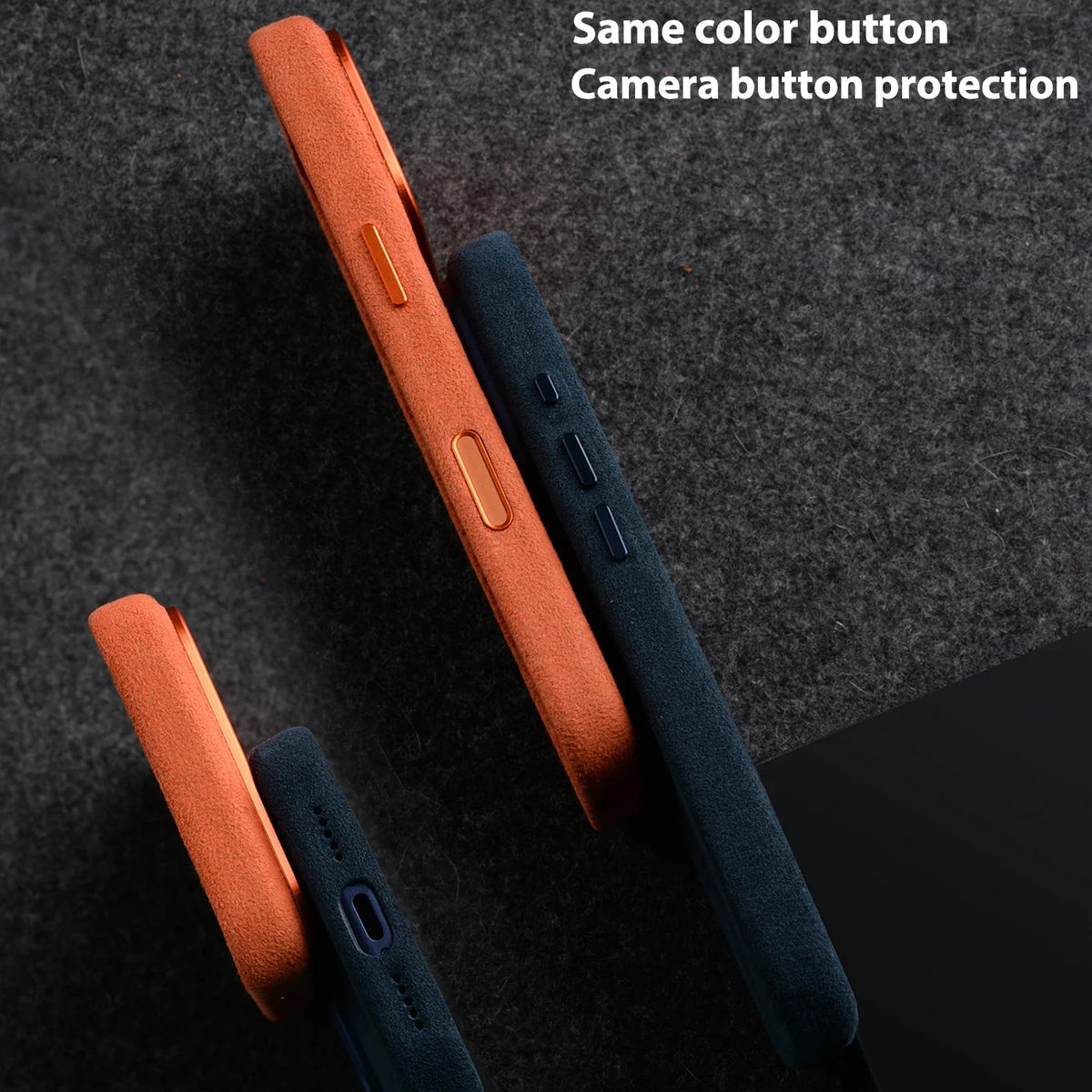 Alcantara Magnetic Case for iPhone 18 17 Pro Max