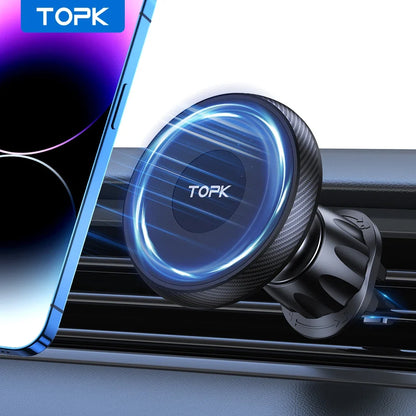 TOPK Magnetic Car Phone Holder Air Vent Car