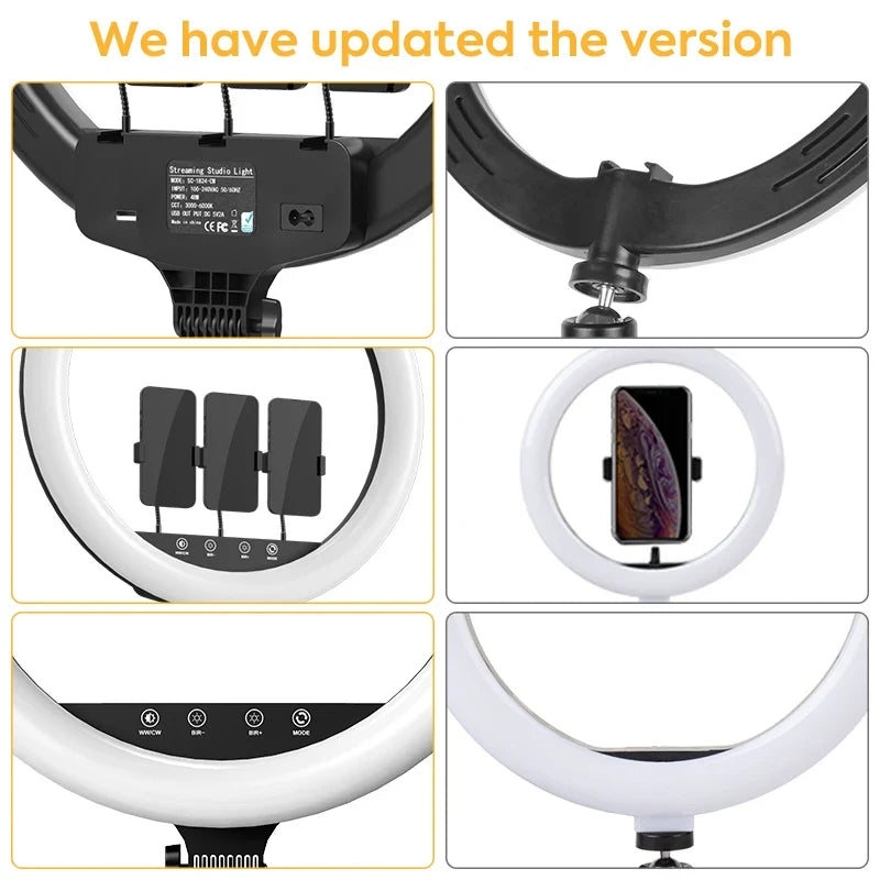 19-Inch Ring Light With Stand