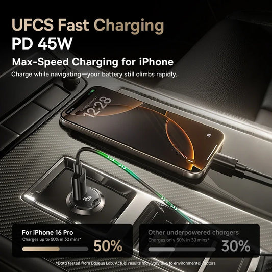 Baseus 45W Mini Car Charger