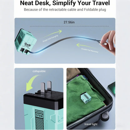 GaN 45W Fast Wall Charger