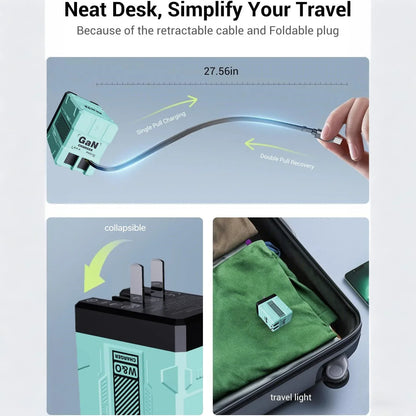 GaN 45W Fast Wall Charger