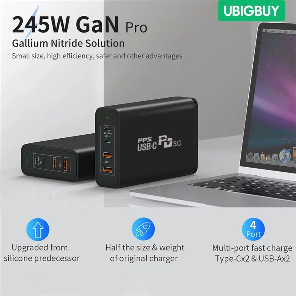 245W USB C Power Adapter