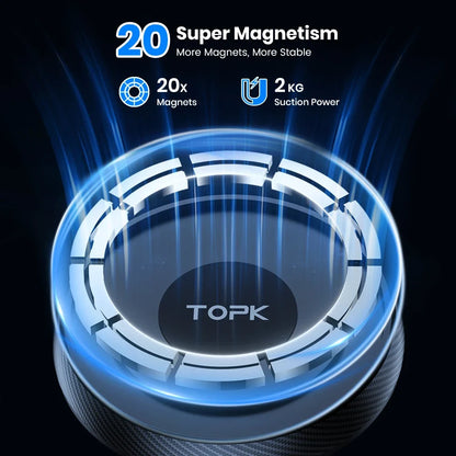 TOPK Magnetic Car Phone Holder Air Vent Car