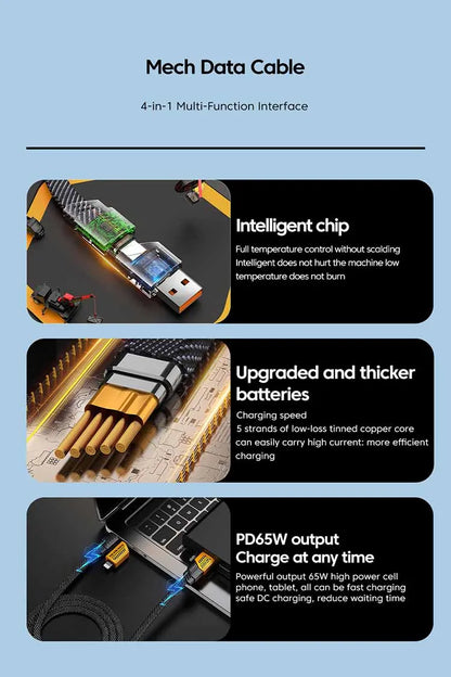45W USB-C charger for Samsung S23 with dual-port design