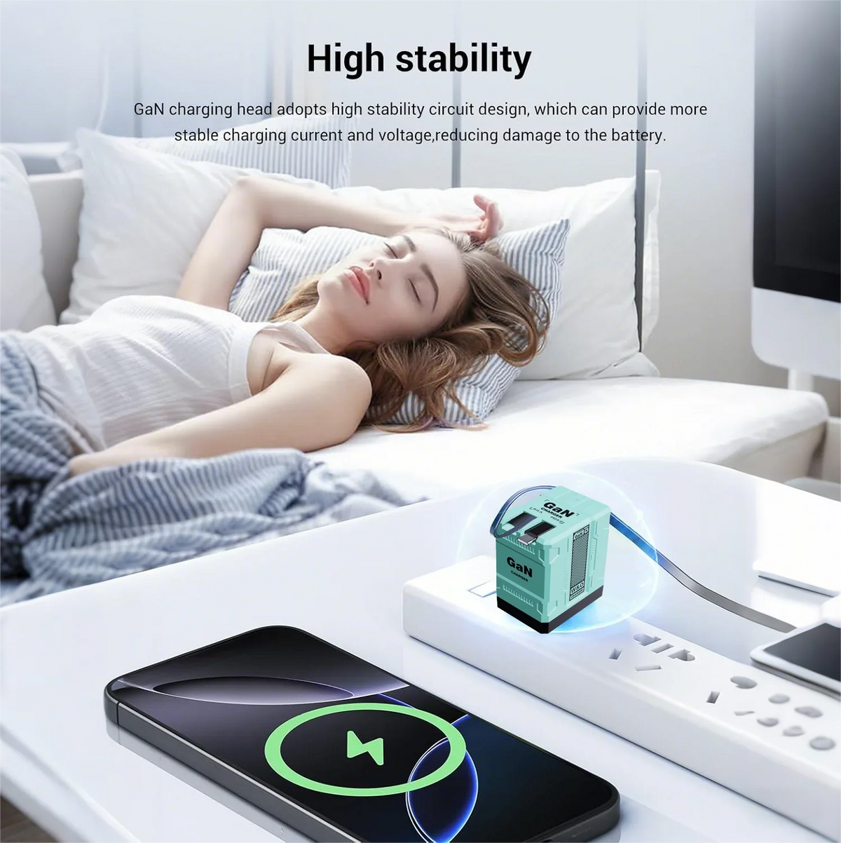 GaN 45W Fast Wall Charger